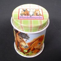 Horse Gift MINI PLUSH HORSE CHARM IN PRESENTATION TIN